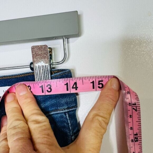 FRAME Le High Skinny Jeans Raw Hem Sz 29 - Picture 7 of 11